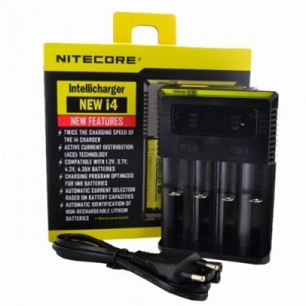 Nitecore New i4 Intellicharger 4-Slot ...