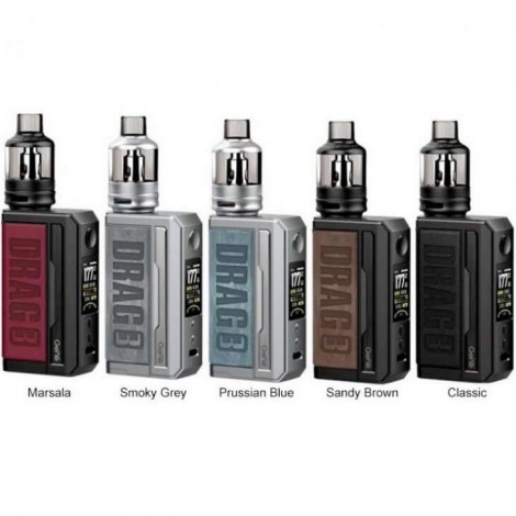 Voopoo Drag 3 177W Mod Kit with TPP Tank Atomizer 5.5ml