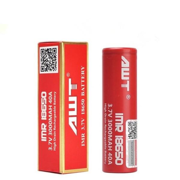 AWT IMR18650 3.7V 3000mAh Rechargeable ...